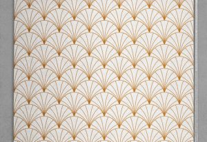 Vintage Art Deco Pattern Roller Blinds for Windows