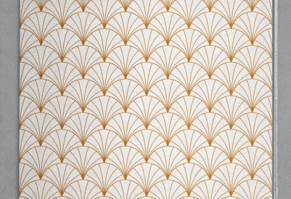 Vintage Art Deco Pattern Roller Blinds for Windows