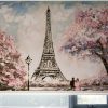 Vintage Paris Floral Charm Roller Blinds