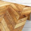 Chevron Wooden Pattern Wallpaper Roll