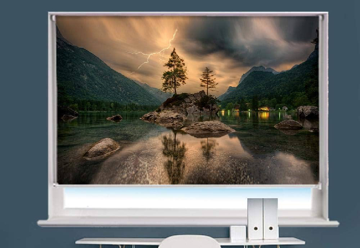 Nature Scene Printed Roller Blinds